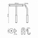 WASSERKRAFT Kammel K-8300WHITE Скребок, цвет белый WASSERKRAFT 211W - фото 288796