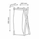 WASSERKRAFT Nau WB-771 Корзина, цвет бежевый WASSERKRAFT WB-771-L - фото 288930