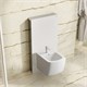 WASSERKRAFT Naab 86 Пристенный модуль системы инсталляции для биде, цвет белый WASSERKRAFT 86BDT.050.WH - фото 289520