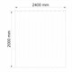 WASSERKRAFT Oder SC-30603 Шторка, цвет бежевый WASSERKRAFT 30603 - фото 289817