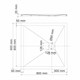 WASSERKRAFT Dill 61T Душевой поддон квадратный искусственный камень размер 90x90 см, черный WASSERKRAFT 61T03 - фото 290100