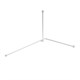 WASSERKRAFT Kammel SC-839000 Карниз для ванной, цвет белый WASSERKRAFT 839018 - фото 290378