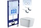 AQUATEK Либра New SET (рама AQUATEK Standard INS-0000012 с клавишей KDI-0000015 и крепежом KKI-0000002+унитаз ЛИБРА N AQ0530N-00 с тонким сиденьем sc, белый SET AQUATEK ЛИБРА N KDI15 - фото 290609