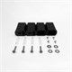 FIXSEN Полотенцесушитель электрический BASIC 600х500 черный (FX-7400B) FX-7400B - фото 290634
