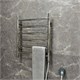 FIXSEN Полотенцесушитель электрический CLASSIC  600х500 хром (FX-7100) FX-7100 - фото 290662