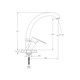 RUSH Victoria Смеситель для кухонной мойки (VI7135-22), цвет хром VI7135-22 - фото 290898
