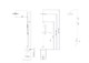 RUSH Melos Душевая система с изливом (SUS1101-40Black), цвет черный SUS1101-40Black - фото 291248