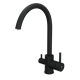 RUSH Смеситель для кухонной мойки с фильтром (SUS9035-37Black), цвет черный SUS9035-37Black - фото 291291