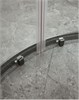 CEZARES Molveno Душевой уголок полукруглый-асимметричный размер 120x90 см двери раздвижные профиль - оружейная сталь / стекло - прозрачное MOLVENO-RH-2-120/90-C-GM-IV - фото 291702