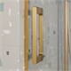 CEZARES Tandem-Soft Шторка на ванну раздвижная ширина 180 см профиль - брашированное золото / стекло - прозрачное TANDEM-SOFT-VF-2-180/145-C-BORO-IV - фото 291814