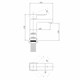 ABBER Daheim Смеситель AF8210SP для раковины, сатин AF8210SP - фото 292198