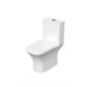 AQUATEK Optima Square Унитаз напольный, безободковый 665x345x775, крышка-сиденье дюропласт, легкосъемное с микролифтом, белый AQ4411-00 - фото 292837