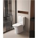 AQUATEK Optima Square Унитаз напольный, безободковый 665x345x775, крышка-сиденье дюропласт, легкосъемное с микролифтом, белый AQ4411-00 - фото 292844