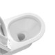 AQUATEK Optima Унитаз напольный, безободковый 665x345x775, крышка-сиденье дюропласт, легкосъемное с микролифтом, белый AQ4412-00 - фото 292850