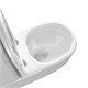 AQUATEK Optima Plus Унитаз напольный, безободковый, система смыва торнадо, 620x355x790, крышка-сиденье дюропласт, легкосъемное с микролифтом, белый AQ4452-00 - фото 292866