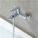 AQUATEK Nika Душевой комплект наружнего монтажа SET 3 в 1 (AQ1810CR + AQ1840CR + AQ2017CR ), хром AQ1830CR - фото 293024