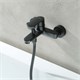 AQUATEK Nika Душевой комплект наружнего монтажа SET 3 в 1 (AQ1810MB + AQ1840MB + AQ2017MB ), черный матовый AQ1830MB - фото 293050
