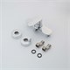 AQUATEK Nika Душевой комплект наружнего монтажа SET 3 в 1 (AQ1810CR + AQ1860CR + AQ2017CR ), хром AQ1831CR - фото 293075