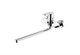 AQUATEK Nika Душевой комплект наружнего монтажа SET 2 в 1 (AQ1842CR + AQ2017CR ), хром AQ1833CR - фото 293153
