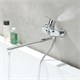 AQUATEK Nika Душевой комплект наружнего монтажа SET 2 в 1 (AQ1842CR + AQ2017CR ), хром AQ1833CR - фото 293159