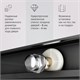 AM.PM X-Joy Душевое ограждение квадратное, раздвижные двери 90x90 черный мат.,стекло прозрачн W94G-403-9090-BT1K - фото 293722