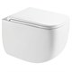 AQUAme Унитаз подвесной сиденье SoftClose, технология смыва Invisible, скрыт крепеж. 480х340х350 AQM2016PRO - фото 294248