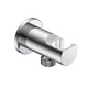 AQUAme Siena Выход из стены с держателем, хром AQM8714CR - фото 294435