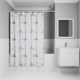 IDDIS Штора для ванной 200x180 см, Полиэстер (BO02P18i11) ,цвет белый BO02P18i11 - фото 294894