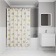 IDDIS Штора для ванной 200x180 см, Полиэстер (BA01P18i11) ,цвет желтый BA01P18i11 - фото 294909