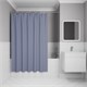 IDDIS Штора для ванной Base 200x240 см, Полиэстер (BD03P24i11) ,цвет серый BD03P24i11 - фото 294913