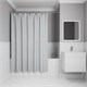 IDDIS Штора для ванной Base 200x240 см, Полиэстер (BD02P24i11) ,цвет светло-серый BD02P24i11 - фото 294914