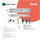 IDDIS Level Лоток душевой, горизонтальный выпуск, комбинированный затвор, перфорированная решетка, 700мм, хром, (975A7SB10DZ) 975A7SB10DZ - фото 295002