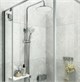 IDDIS Ray Душевой гарнитур с верхней лейкой белый (SW3Fi76) RAYSW3Fi76 - фото 295053