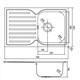 IDDIS Кухонная мойка 780*480, Strit S (STR78SDi77) STR78SDi77 - фото 295814