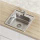 IDDIS Мойка врезного монтажа с сифоном Strit S, нерж. сталь, шелк, 485*485 (STR48S0i77S) STR48S0i77S - фото 295891