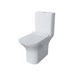GROSSMAN Унитаз напольный Classic GR-4464S (640х340х790) безободковый,белый с тонкой крышкой,микролифт,2 места GR-4464S - фото 297314