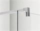 AZARIO Душевая перегородка  CHICAGO Walk-in 1400x1950 прозрачное стекло 8 мм, покрытие EASY CLEAN, цвет профиля серебро (AZ-NAR6310 1400) AZ-NAR6310 1400 - фото 298748