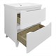 AZARIO Комплект Тумба LOTOS 60/2 615х475х835 напольная с раковиной Monte 60 CS00081983