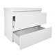 AZARIO Комплект Тумба Мила 70 720х670х475 подвесная с раковиной Monte 70 (CS00082786), цвет белый CS00082786 - фото 299842