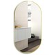 AZARIO Зеркало Viva - GOLD 550х1050 сенсорный выключатель с функцией диммера (LED-00002690) LED-00002690 - фото 299898