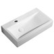 AZARIO Раковина 66х37.5х12.5 подвесная, белая (AZ-4310) AZ-4310