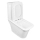 AZARIO Унитаз-компакт  AVERO 660x360х820 напольный, безободковый с бачком и сиденьем микролифт (AZ-3121) AZ-3121 - фото 303326