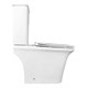 AZARIO Унитаз-компакт  AVERO 660x360х820 напольный, безободковый с бачком и сиденьем микролифт (AZ-3121) AZ-3121 - фото 303331