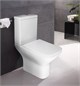 AZARIO Унитаз-компакт  Iris 600х380х775 напольный, безободковый, с сиденьем микролифт (AZ 8353) AZ-8353 - фото 303578