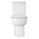 AZARIO Унитаз-компакт  Ambra 645x370x815 напольный, безободковый, в комплекте сиденьем микролифт (AZ-848) AZ-848 - фото 303604