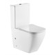 AZARIO Унитаз-компакт  LEVANTO 620x380x830 напольный, безободковый в комплекте с бачком и сиденьем микролифт (AZ-1228A) AZ-1228A - фото 304341