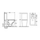 AZARIO Унитаз-компакт  LEVANTO 620x380x830 напольный, безободковый в комплекте с бачком и сиденьем микролифт (AZ-1228A) AZ-1228A - фото 304354