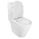 AZARIO  Унитаз-компакт  Flin 365х590х790 напольный, безободковый с быстросъемным сиденьем микролифт (AZ-1363C) AZ-1363C - фото 304455