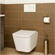 AZARIO Унитаз подвесной  Cascad M 490x345x325 безободковый, система смыва "Скрытое Торнадо", с быстросъемным сиденьем микролифт (AZ-10002) AZ-10002 - фото 304521