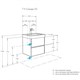 AQUATON Тумба под раковину Сканди 55 532x510x427 подвесная, белая (1A251701SD010) 1A251701SD010 - фото 309010